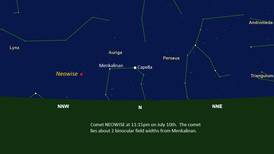 Brightest comet of the century visible in Irish skies for the next week