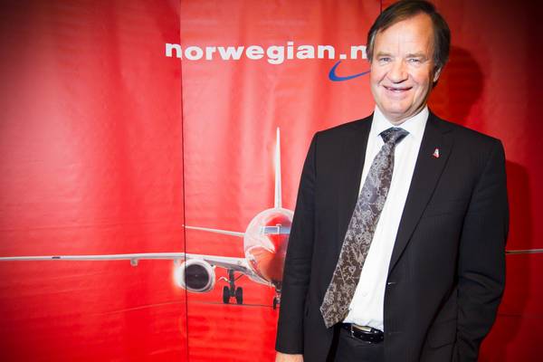 Norwegian Air’s Kjos: Novelist and fighter pilot turned airline entrepreneur