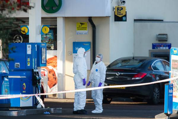 Two men released, one still held over Belfast gun attack on policeman