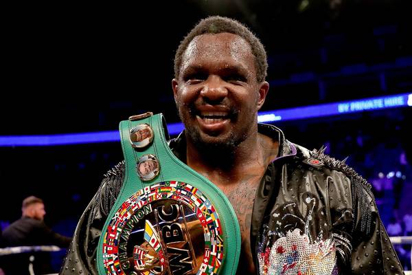 Dillian Whyte facing potential life ban for failed drugs test