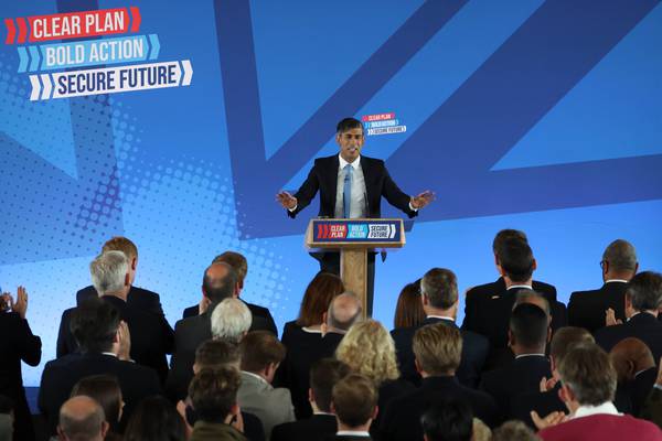 Sunak offers more tax cuts in Conservative election manifesto as Labour leads in polls