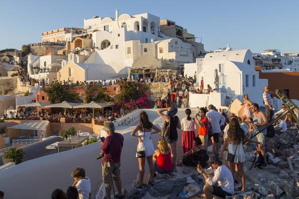 Santorini: The Greek island caught in a tourism trap