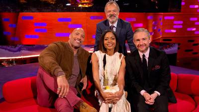 TV this weekend: The Rock takes on Graham Norton