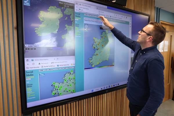 Inside Met Éireann: ‘Ireland will see things we have never seen before as climate changes’ 