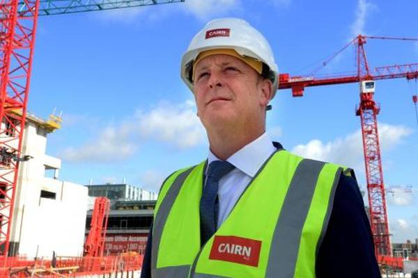 Cairn Homes chief executive paid €920,000 last year