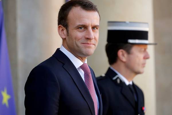 Macron to warn on need to avert further exits from EU