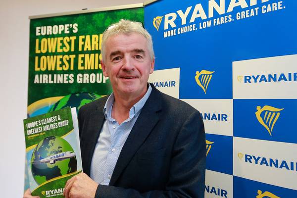 Fintan O’Toole: Michael O’Leary’s golden ticket is for a ride to nowhere