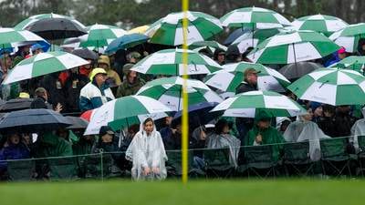 The Masters: Heavy rainfall and thunderstorms set to disrupt first round at Augusta National