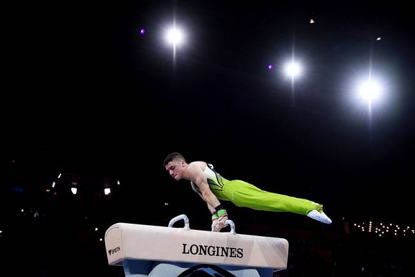 Rhys McClenaghan qualifies in first place for European pommel horse final
