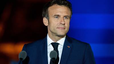 The Irish Times view on Emmanuel Macron: Europe’s de facto leader