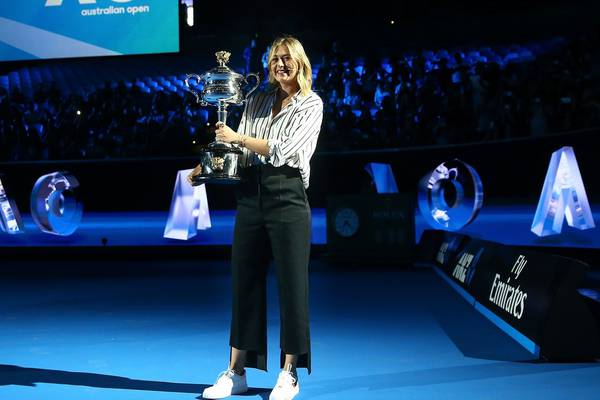 Maria Sharapova draws uneasy attention at Australian Open