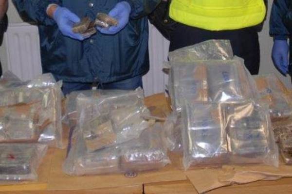 Cannabis resin worth €135,000 discovered in car