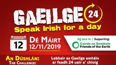 #Gaeilge24: Over 30,000 students take part in Irish speaking challenge