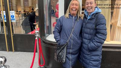 ‘I used to meet my fella under that clock’: Shoppers delight as life returns to Clerys