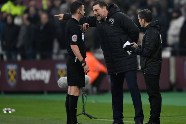 English FA charges Slaven Bilic  with improper conduct