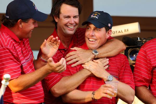 At the Ryder Cup, would 12 divided by three equal victory for the US?