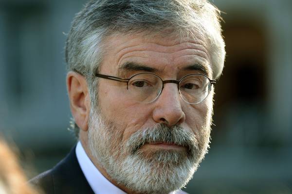 Gerry Adams accuses Taoiseach of being ‘reckless’ on North