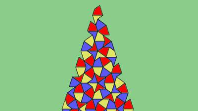 Christmas trees and the four-colour theorem