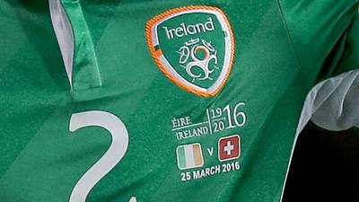 FAI facing action from Fifa over 1916 commemoration shirts