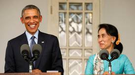 Obama says Suu Kyi election ban ‘doesn’t make sense’