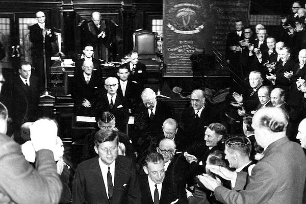 Lemass Tapes: JFK’s joke to the Dáil was erased from the record