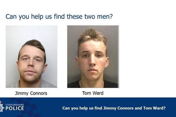 UK police seeking two Irish men after death of 87-year-old after burglary