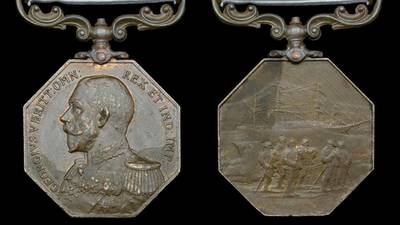 Timothy McCarthy Polar Medal sold for £65,000 at  auction