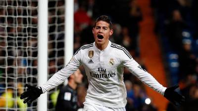 James Rodriguez out after breaking metatarsal