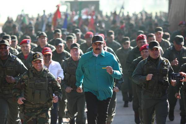 Maduro oversees display of Venezuela’s military might