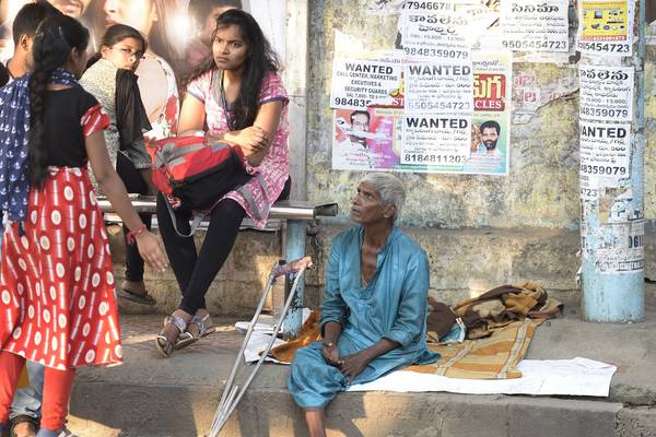 Beggars cleared from Indian city’s streets for Ivanka Trump visit