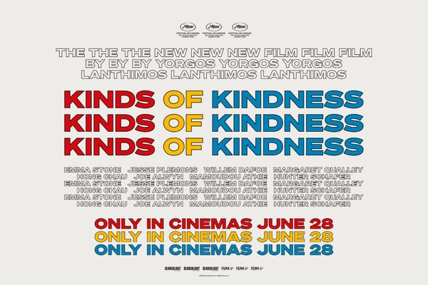 Win a pair of tickets to the Irish premier of Searchlight Pictures’ Kinds of Kindness
