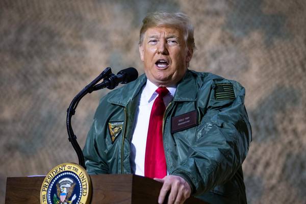 Trump defends pulling troops out of Syria during surprise Iraq visit
