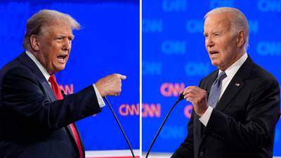 Biden falters under Trump's barrage of falsehoods at first debate