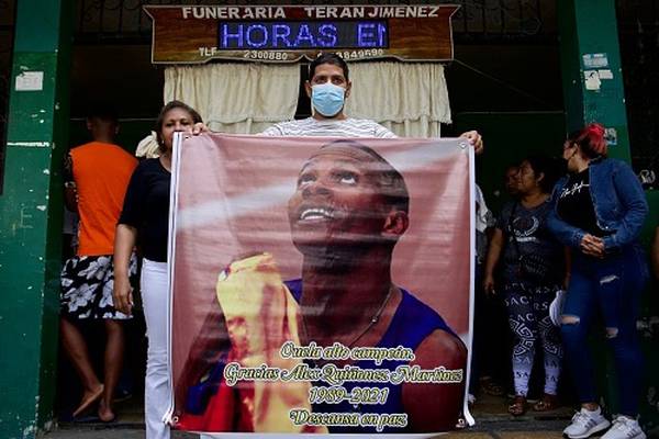 Ecuadorian sprinter Alex Quinonez killed in home country