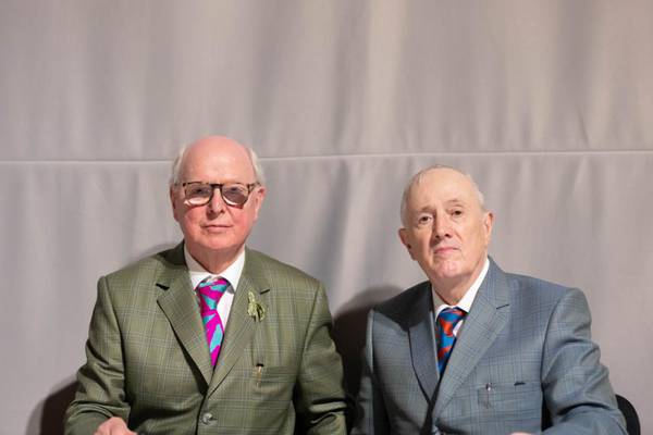 Gilbert & George: A strange reunion with their younger selves