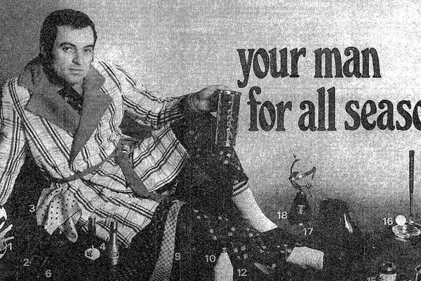 ‘Your man for all seasons’: Ads from the 1960s