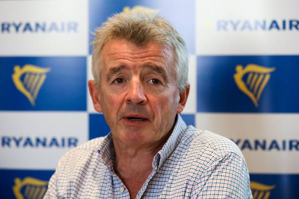 Ryanair will bid to operate 90 Alitalia planes, says O’Leary