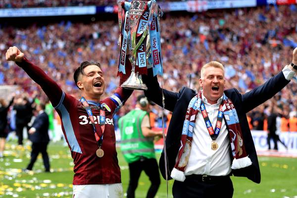 Euphoria for Dean Smith as Aston Villa end top flight exile