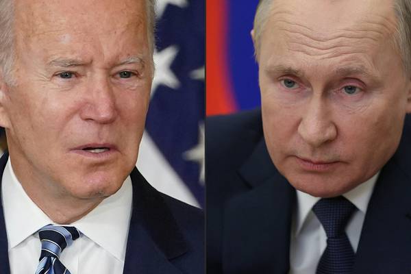 Biden to express concern at Russian military build-up near Ukraine in talks with Putin