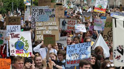 Student protest calls on Government to take radical action on climate crisis