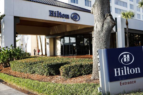 Hilton profit beats on higher room rates, shares rise