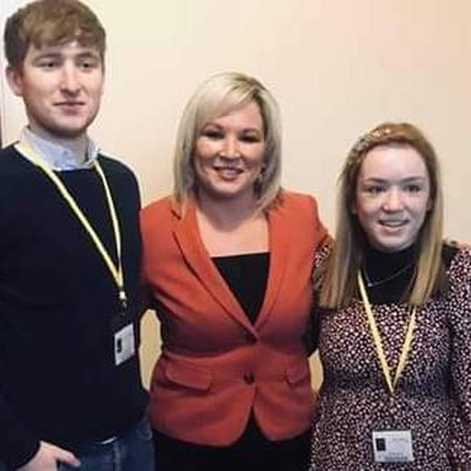 Michelle O'Neill on X: Delighted that the first same sex marriage has took  place in the North today. Comhghairdeas Robyn and Sharni. All love is  equal. My best wishes to you both