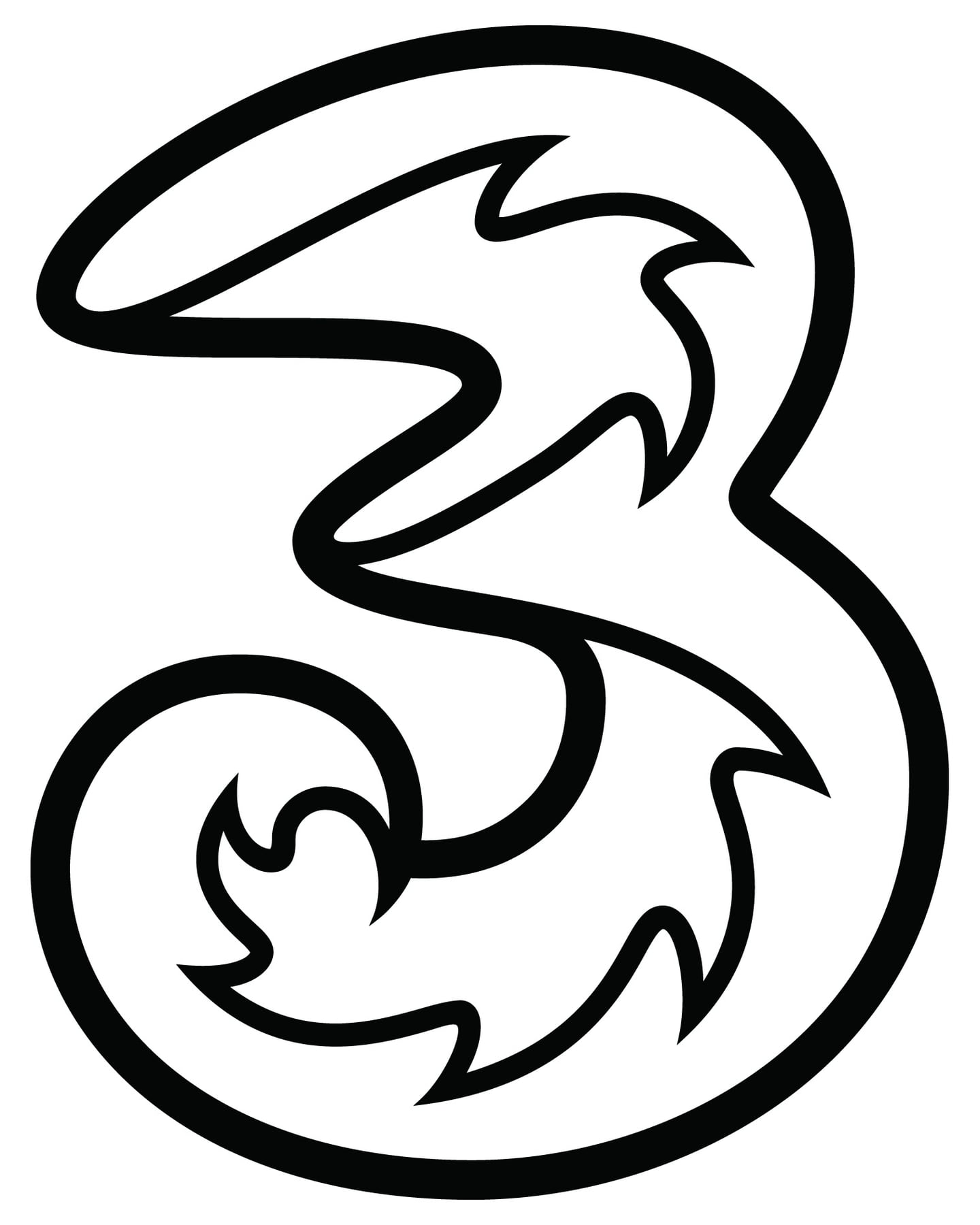 The Logo for Three Ireland