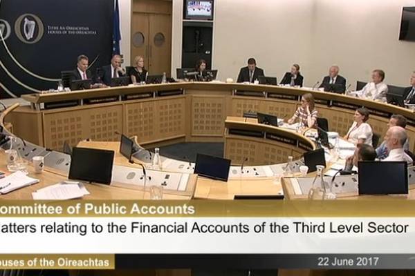 Universities accused of ‘misleading’ Dáil committee over financial affairs