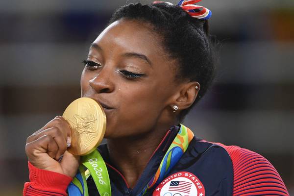 Maeve Higgins: Simone Biles wins all of my medals