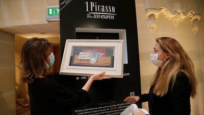Woman wins Picasso painting worth €1m in charity raffle
