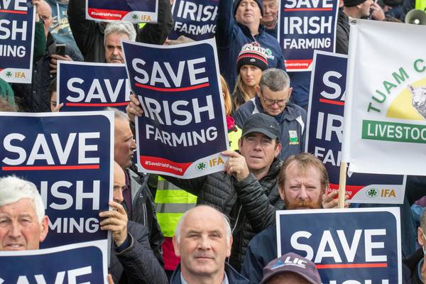Government should be aware ‘anger is building’ among farmers, says IFA