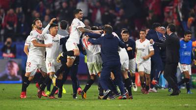 Liverpool capitulate as Sevilla pull off incredible comeback