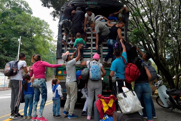 Venezuela border: ‘What I earn a month is not enough to buy a bottle of gas’