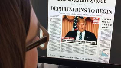 Undocumented Irish    in US live in fear of   Trump’s resolve